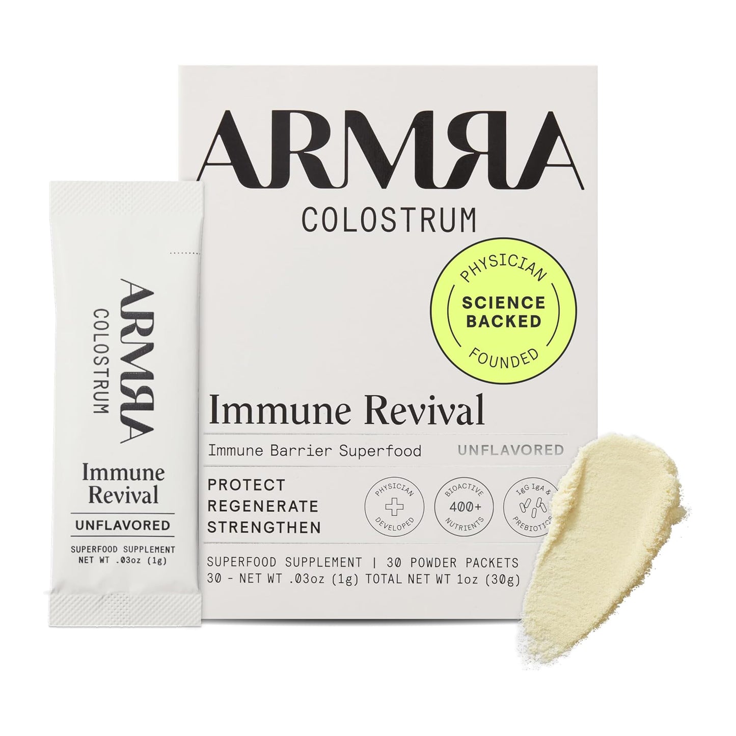 ARMRA Unflavored Travel Sticks